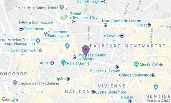 Localisation Mtre Perrin Emmanuel