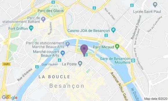 Localisation Mtre Vicaire Claude