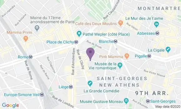 Localisation Mtre Ponchon Armelle