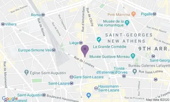Localisation Mtre Pons Stéphanie