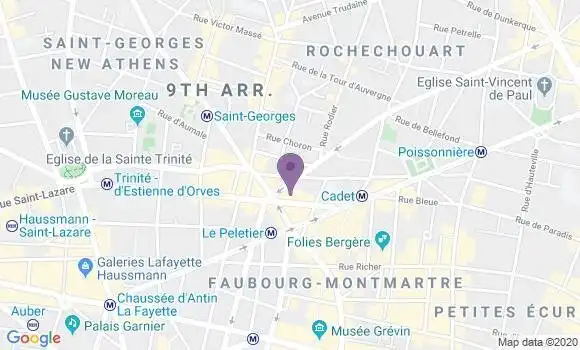 Localisation Mtre Pruvot Charlotte