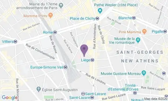 Localisation Mtre Pangallo Joseph
