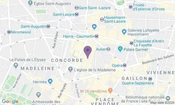 Localisation Mtre Dorel Sandrine