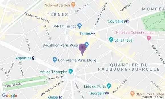 Localisation Mtre Pauly Benoit