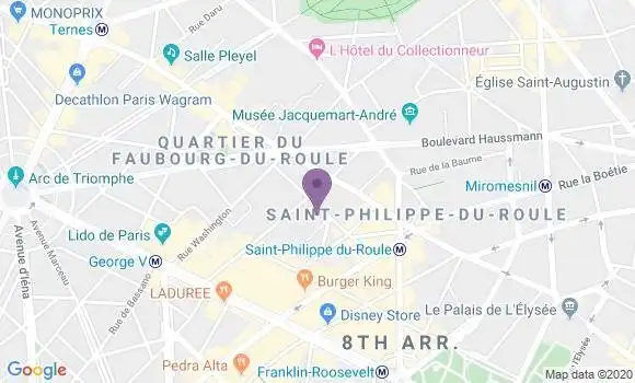 Localisation Mtre Pereira Elodie