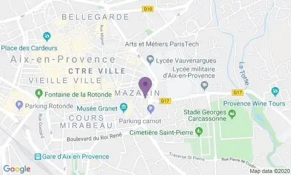 Localisation Mtre Bernard David