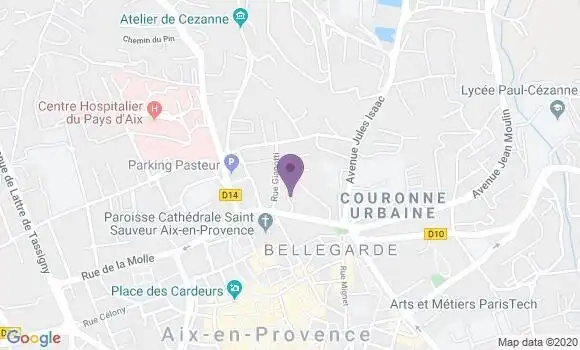 Localisation Mtre Bernart Bérengère