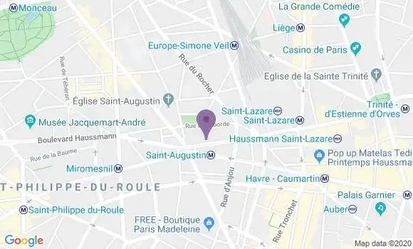 Localisation Mtre Poncet Axel