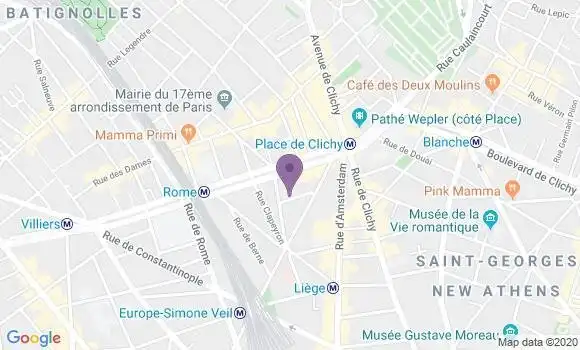 Localisation Mtre Pons Ludivine