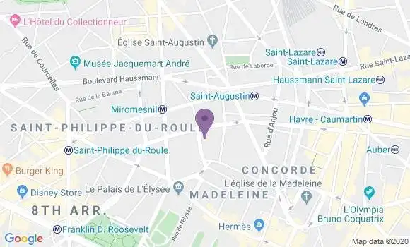 Localisation Mtre Doron Delphine