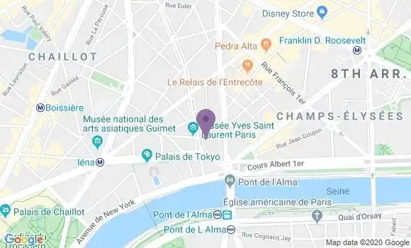 Localisation Mtre Ponsard Anne Laure