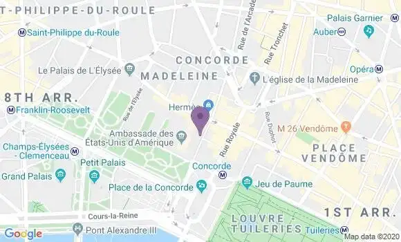Localisation Mtre Pres Xavier