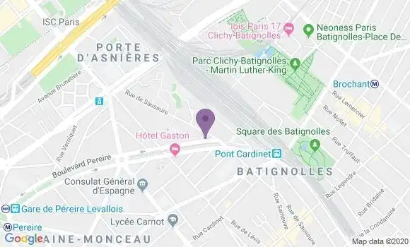 Localisation Mtre Petti Fédérica
