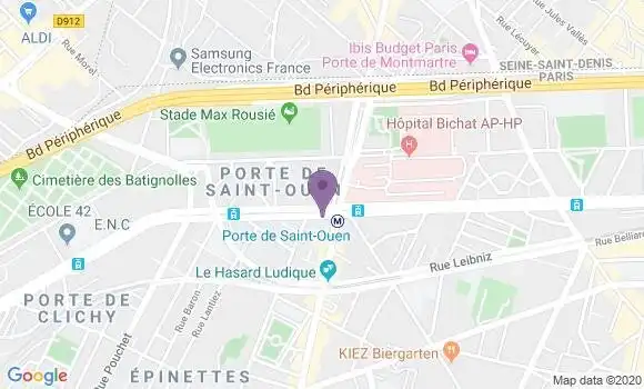 Localisation Mtre Prigent Isabelle