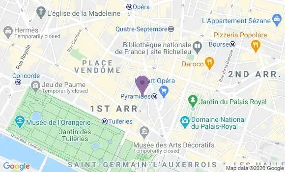 Localisation Mtre Gaudé Solveig