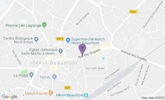 Localisation Mtre Dherbecourt David