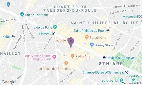 Localisation Mtre Gandon Kevin