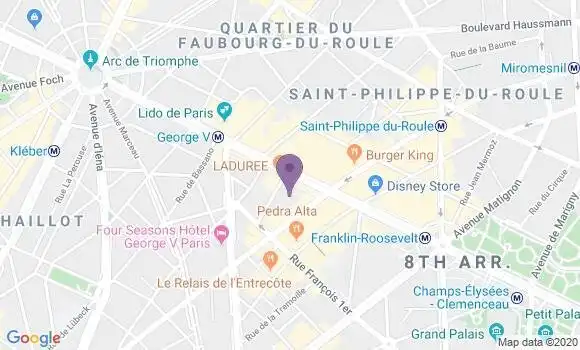 Localisation Mtre Garrandaux Marie