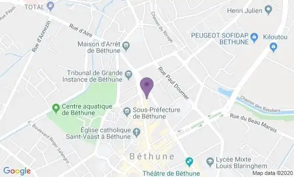 Localisation Mtre Dubout Bruno