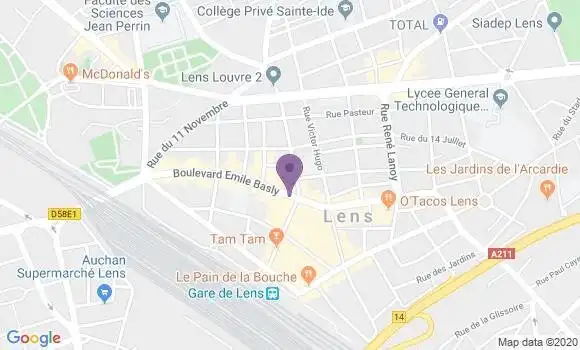 Localisation Mtre Dziwoki Henri