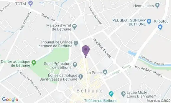 Localisation Mtre Erouart Nathalie