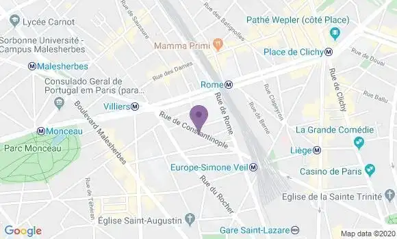 Localisation Mtre Germaine Mélanie