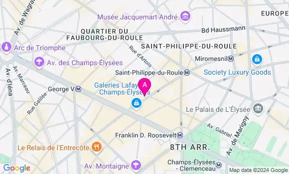 Localisation Mtre Giganti Ugo