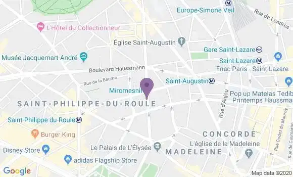 Localisation Mtre Gintersos Sophia