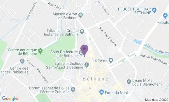 Localisation Mtre Gayet Benjamin