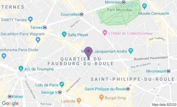 Localisation Mtre Gire Ariane