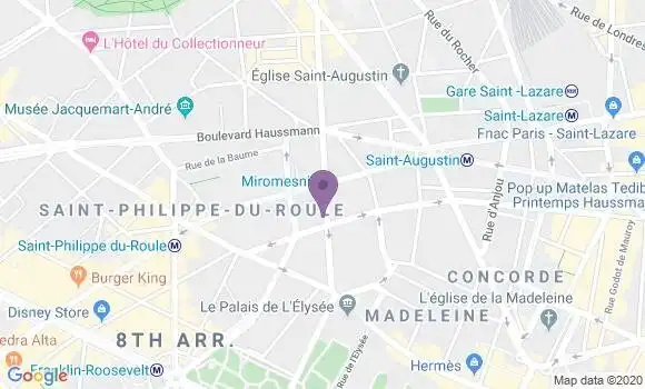Localisation Mtre Guizard Laurent