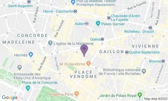 Localisation Mtre Gosset Louis