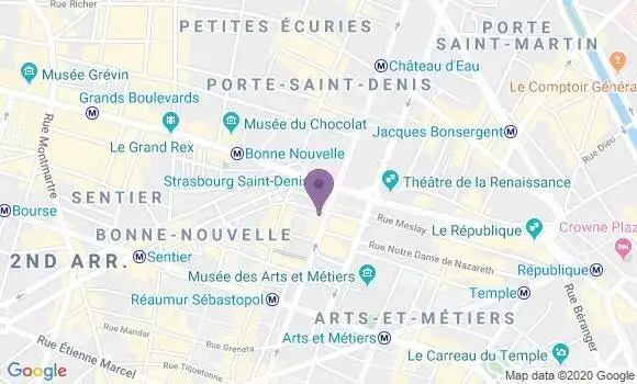 Localisation Mtre Guillain David Olivier