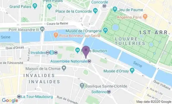 Localisation Mtre Gloanec Marie Anne