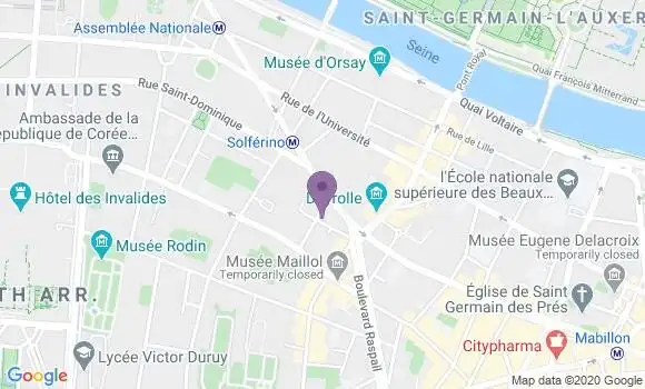 Localisation Mtre Gonda Michel