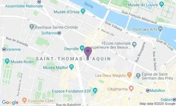 Localisation Mtre Goubin Geoffroy