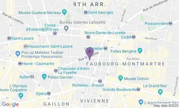 Localisation Mtre Gaspard Julia