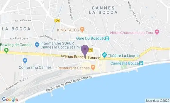 Localisation Mtre Jean Thomas