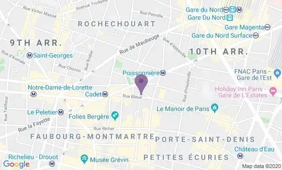 Localisation Mtre Guiot Virginie