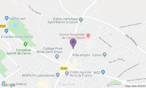 Localisation Mtre Leleu François