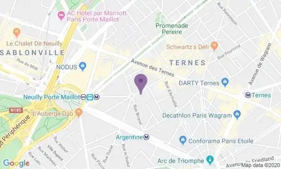 Localisation Mtre Genet Sainte Rose Florence