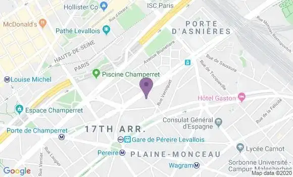 Localisation Mtre Gimenez Hanalei