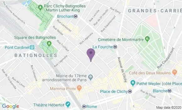 Localisation Mtre Godbille Clélia