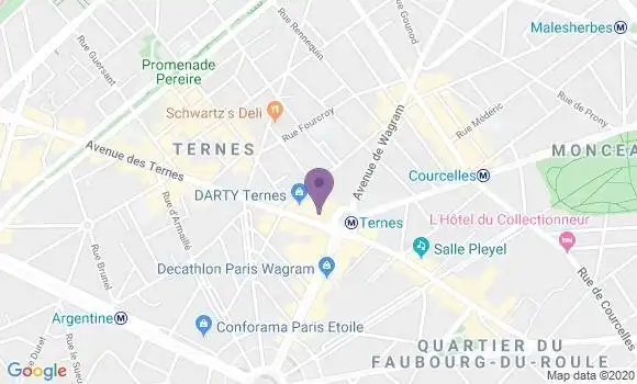 Localisation Mtre Guerin Brice