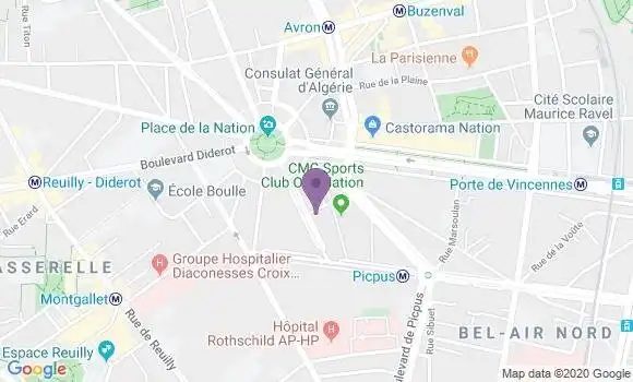 Localisation Mtre Doure Sylvie