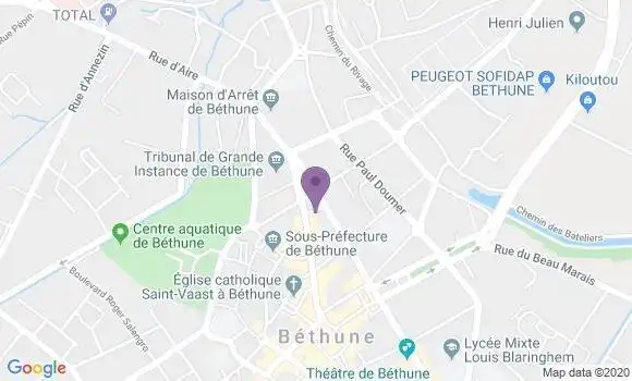 Localisation Mtre Malet Anne Béatrice