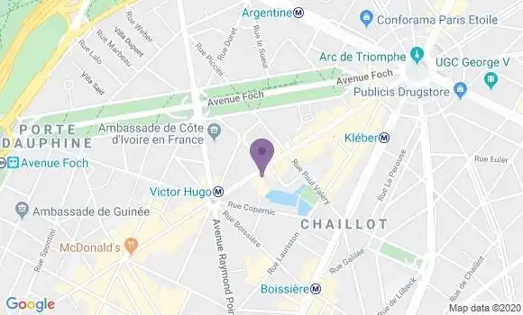 Localisation Mtre Griffart Guillaume