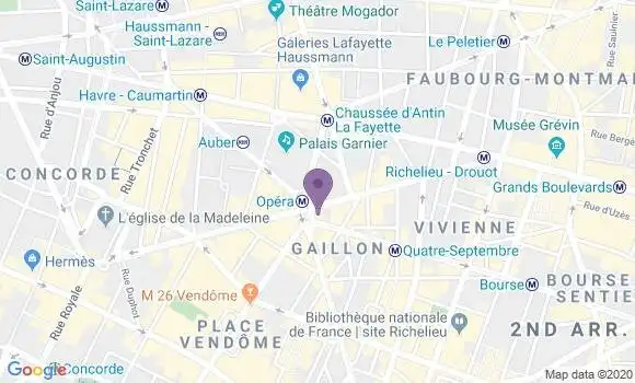 Localisation Mtre Chataud Line