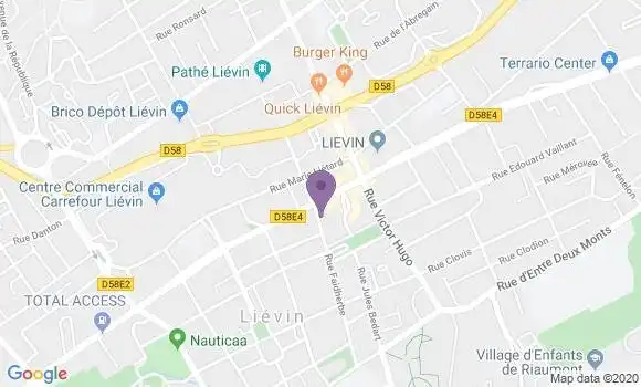 Localisation Mtre Regnier Jean Baptiste