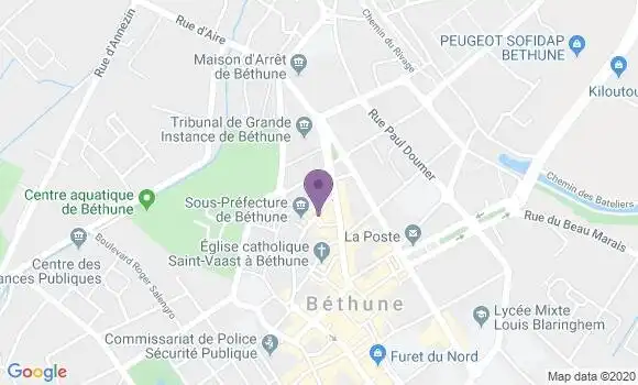 Localisation Mtre Robert Antoine